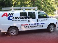 Air Control Heating & Air Conditioning Service Van